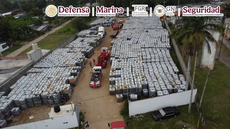 Recuperan más de 3 millones de litros de hidrocarburo en cateo realizado en Tabasco 