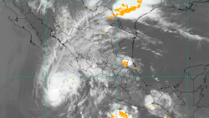 Tormenta 'Alvin' ocasionará lluvias muy fuertes en al menos 3 estados 