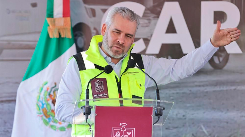 Anuncia Bedolla apertura de 12 km de ampliación a 4 carriles en la Siglo XXI 