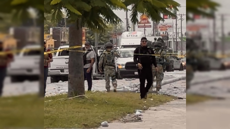 Emboscada a policías y ministeriales en Matamoros, Tamaulipas, deja cuatro agentes heridos 