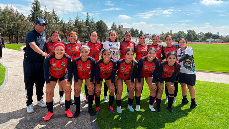 Equipo femenil de fútbol bardas de la UMSNH calificó a cuartos de final de la Universiada Nacional  