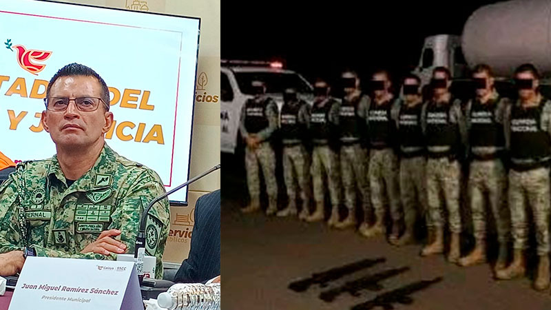 Comandante Roberto Bernal aclara que ninguno de los elementos de la GN implicados en huachicol estaban bajo su mando  