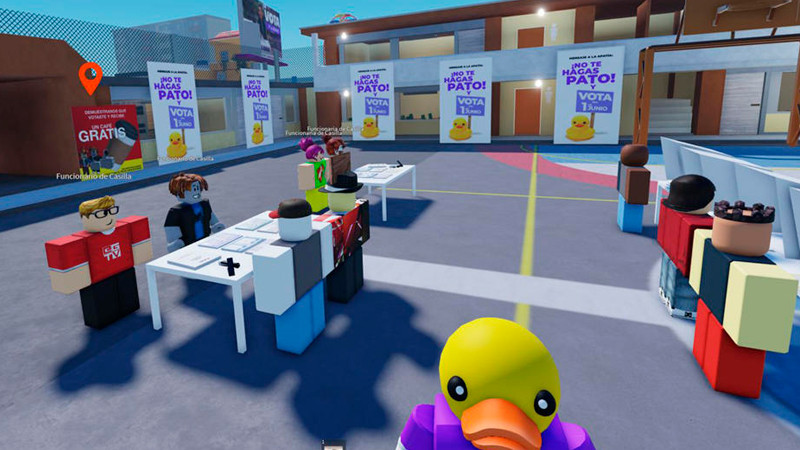 ¿Cómo votar? INE lanza juego en Roblox para participar en elección electoral 
