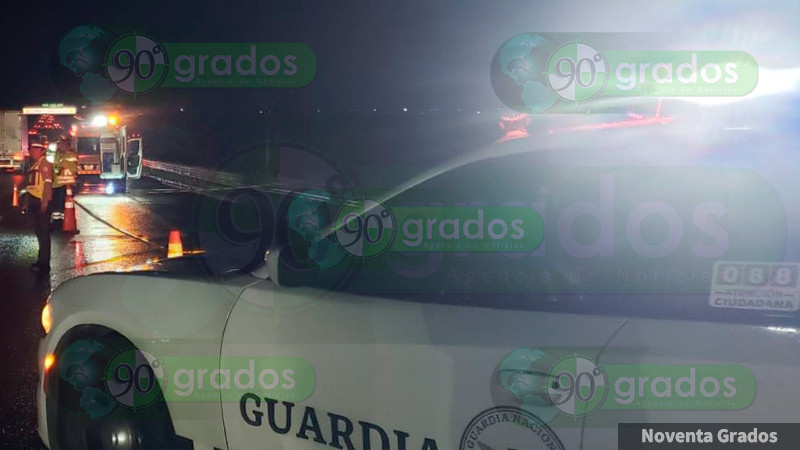 Mueren atropellados 2 personas en la autopista México-Querétaro  