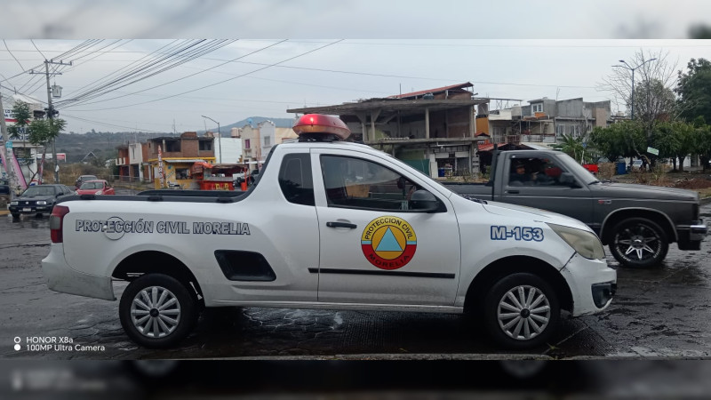 Gobierno de Morelia, atento ante posibles tormentas de este sábado 