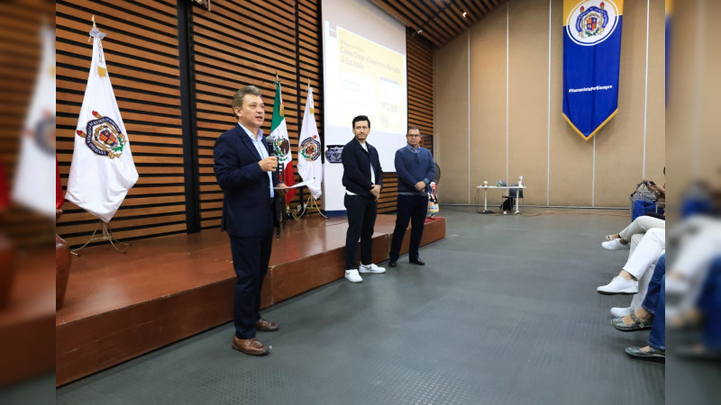 UMSNH impulsa la cultura del emprendiendo en las y los estudiantes 
