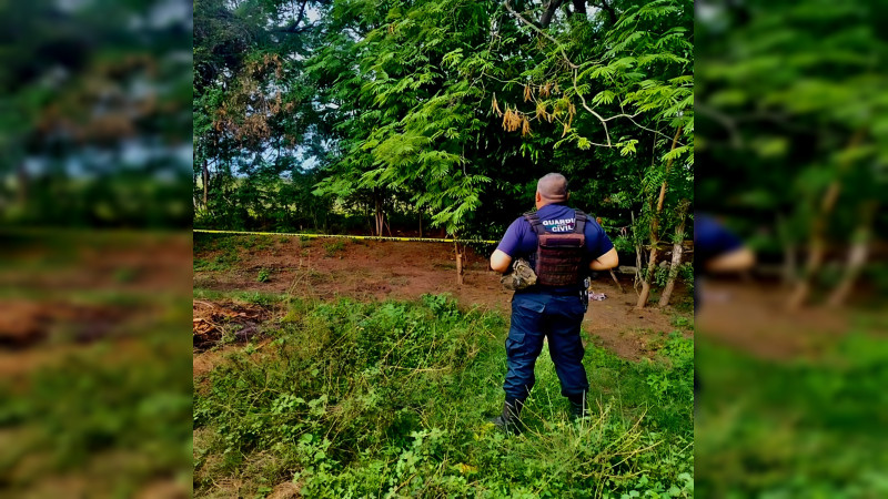 Hallan cadáver putrefacto en Tepalcatepec, Michoacán  