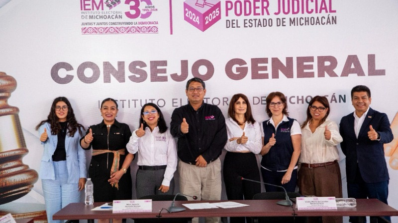 Instala IEM sesión especial de la jornada electoral judicial 