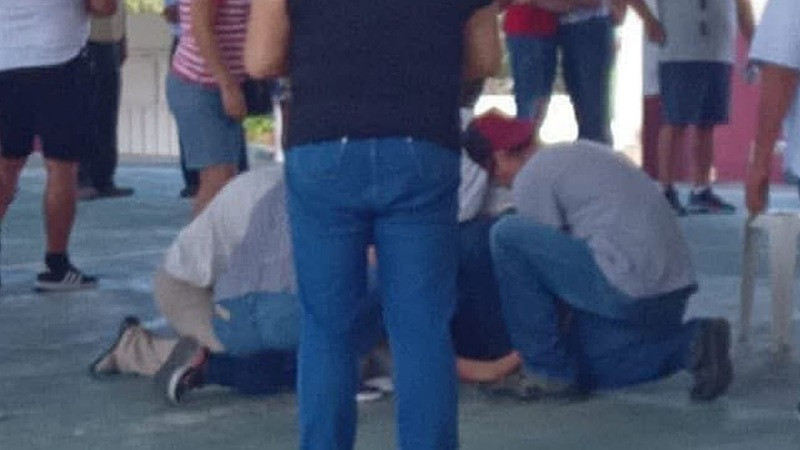 Muere mujer de avanzada edad cuando hacía fila para votar en Veracruz 