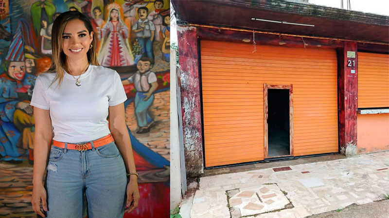Balean casa de campaña de Carolina Galván candidata de MC en Xico, Veracruz  