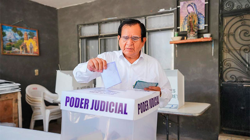 Baja participación ciudadana marca elección judicial en la región Laja-Bajío; alcalde de Celaya emitió su voto y llama a reflexionar 