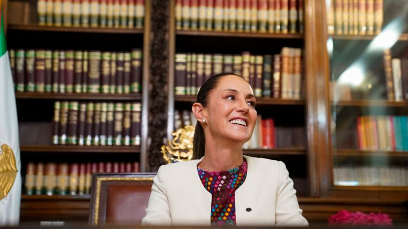 Sheinbaum califica como "un éxito" primera elección judicial 
