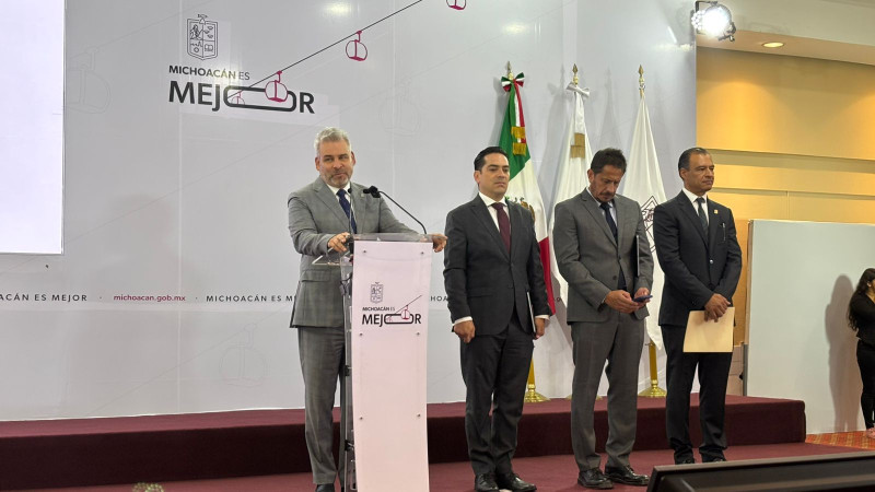 Hasta seis meses de prisión en Michoacán por apología del delito, informa Gobierno de Michoacán 