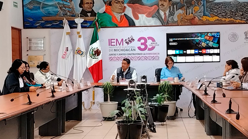En Michoacán, el 10.80% de la población votó en la elección judicial del 1 de junio: IEM 