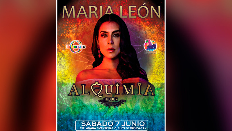 Música y diversidad este fin de semana en Cuitzeo, concierto gratutito de María León 