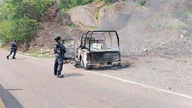 En emboscada, asesinan a 5 policías en Chiapas 