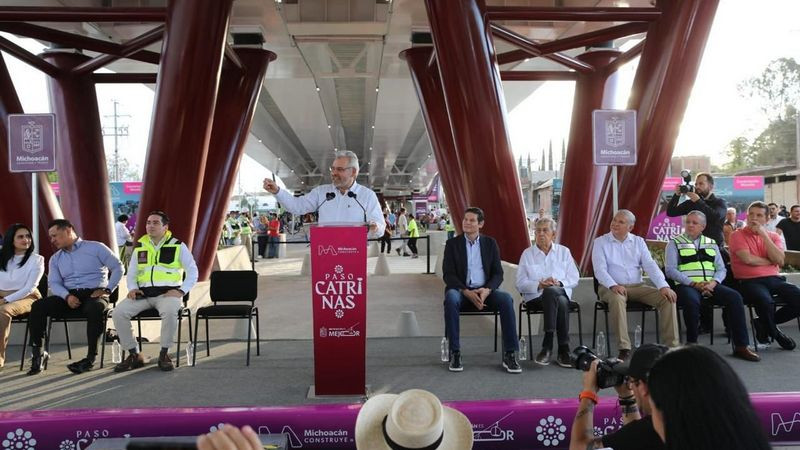 Hospital del IMSS dará bienestar a familias del poniente de Morelia: Bedolla 