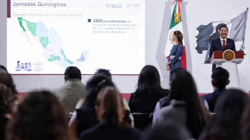 Destaca Martí Batres jornadas quirúrgicas del ISSSTE en todo el país 