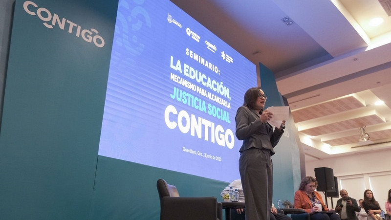 Realiza SEDESOQ seminario sobre educación y justicia social en Querétaro 