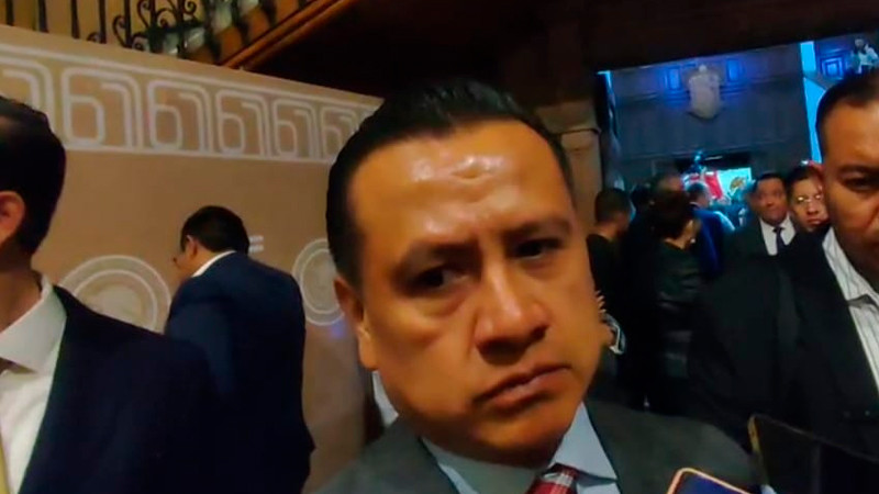Ante la FGE 3 denuncias por daños durante protesta de Arantepakua: Segob 