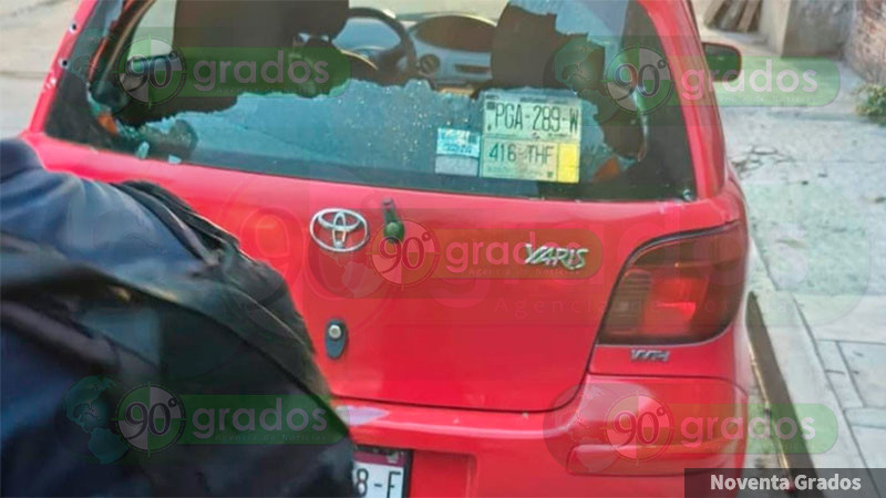 Balacera en la colonia Salinas de Gortari de Zamora, Michoacán deja un herido y daños materiales 