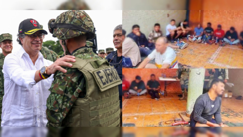 Ejército de Colombia exporta soldados en activo a cárteles de Michoacán: Presidente Petro confirma que detenidos por asesinato de 8 militares mexicanos, cobran en su país 