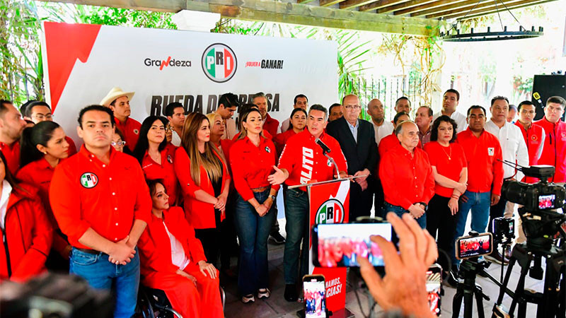 PRI acabó con el mito; ya le ganamos a Morena y los aplastamos en Durango: Alejandro Moreno  