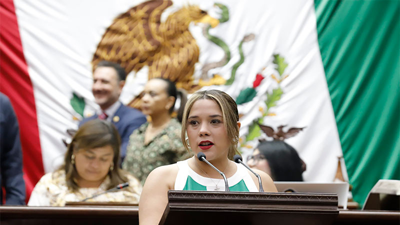 Xóchitl Ruiz propone crear Ley para atender crisis de desplazamiento forzado en Michoacán 