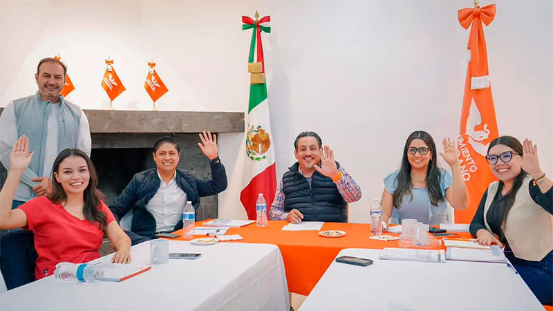 Movimiento Ciudadano fortalece su estructura en Michoacán 