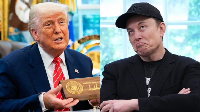 Donald Trump se dice muy decepcionado de Elon Musk tras críticas a su plan fiscal 