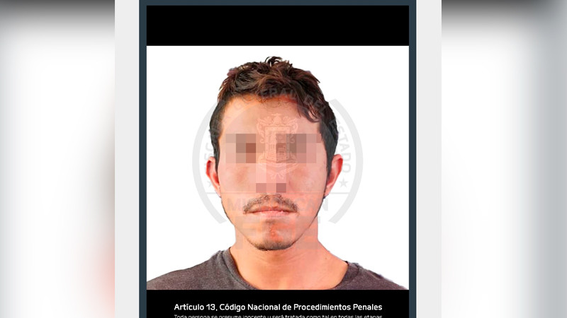 Detienen a sujeto, presunto responsable del feminicidio de una mujer embarazada en Jacona, Michoacán 