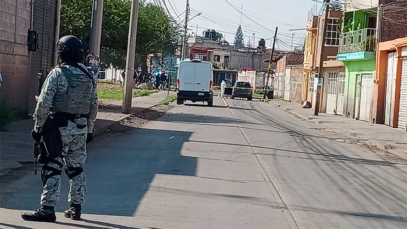 Hieren a una mujer frente a su hijo menor en la colonia México en Celaya, Guanajuato  