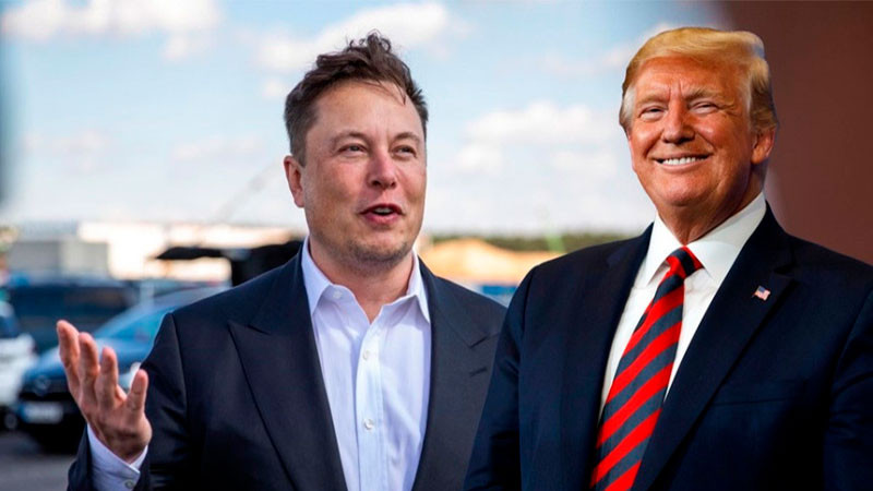 Respalda Elon Musk la destitución de Donald Trump como presidente de EU 