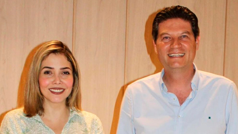 Se reúne Brissa Arroyo con alcalde de Morelia, Alfonso Martínez 