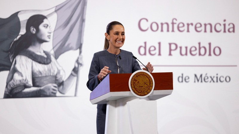 Hay confianza en nuestro país, buena percepción de los mercados, continúan las inversiones y banco mundial reconoce que 11 millones de mexicanos salieron de la pobreza: Claudia Sheinbaum 