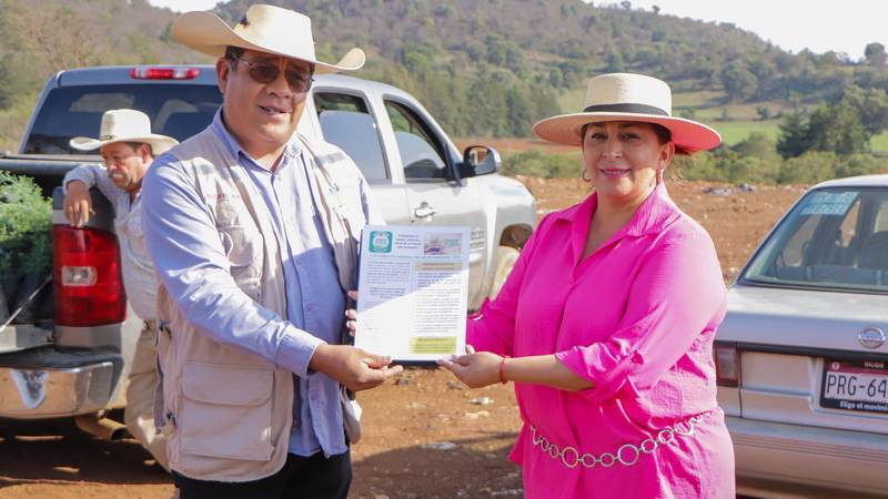 Gobierno de Quiroga reforesta con 500 árboles en el Día Mundial del Medio Ambiente 