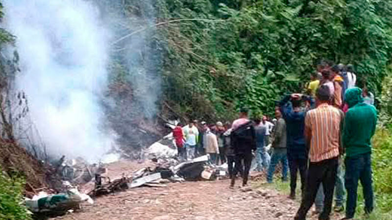 Se desploma avioneta en sierra de Chiapas; no hay sobrevivientes 