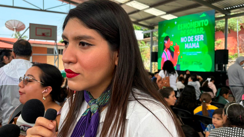 Michoacán a la baja en embarazos en menores de edad: Seimujer 
