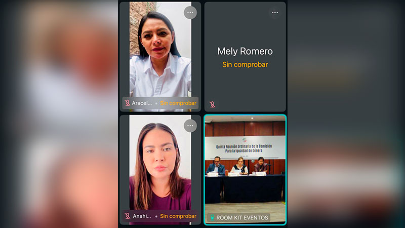 Araceli Saucedo refrenda compromiso con la agenda de derechos de las mujeres y las niñas 