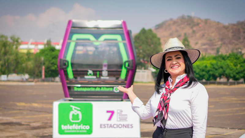 Así promoverá el teleférico de Morelia el bienestar social: Gladyz Butanda 