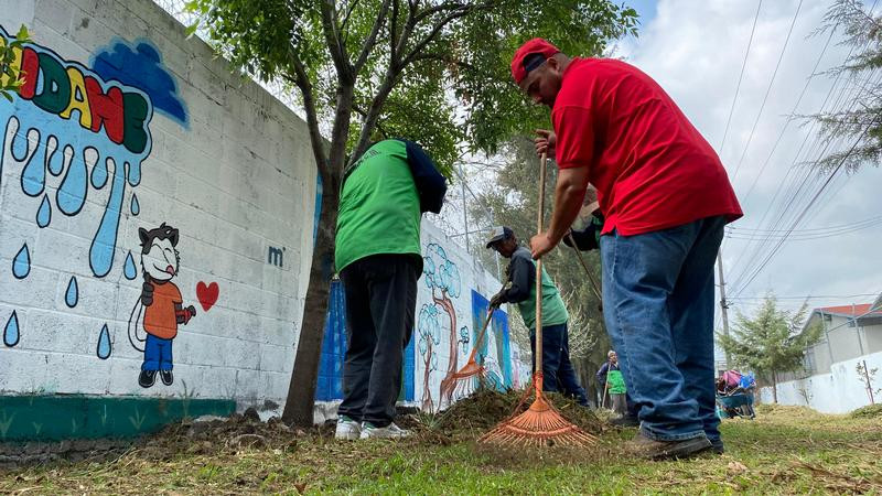 Gobierno de Morelia y vecinos realizan exitosa jornada de limpieza en Los Pinos 
