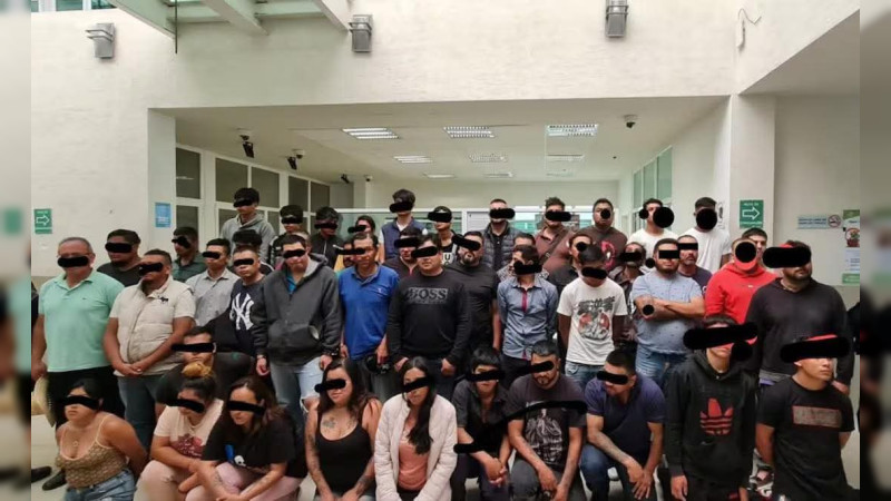 Edomex: Operativo en Texcoco deja 50 invasores de casas y predios detenidos; son de “Los 300” y del “Sindicato Bicentenario” 