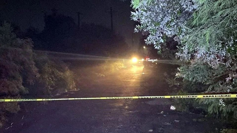 Hallan cuerpo apuñalado y una camioneta abandonada en Coeneo, Michoacán 