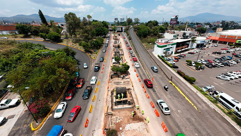 Distribuidor salida a Pátzcuaro, una solución vial para el sur de Morelia: SCOP 