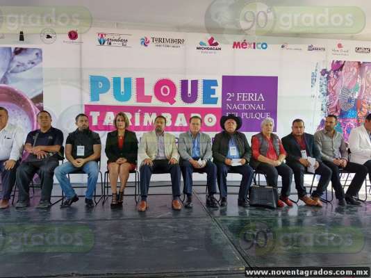 Inauguran la Segunda Feria Nacional del Pulque en Tarímbaro, Michoacán - Foto 1 