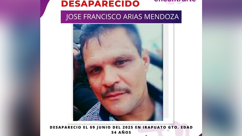 José Francisco Arias Mendoza, buscador de desaparecidos, es privado de la libertad tras ataque armado en Irapuato, Guanajuato 