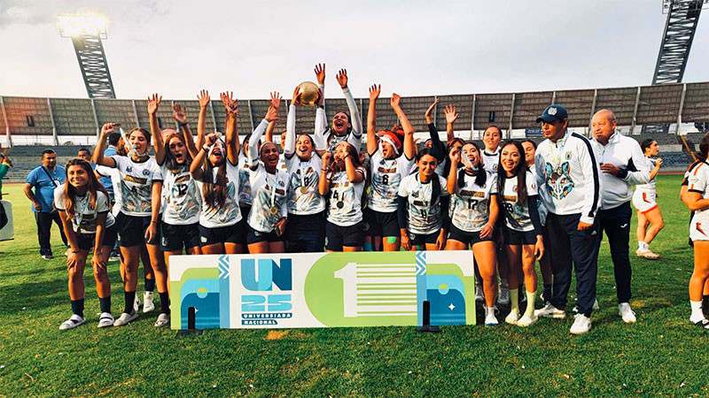 Equipos de fútbol soccer de la UMSNH logran el Oro, son campeones nacionales  