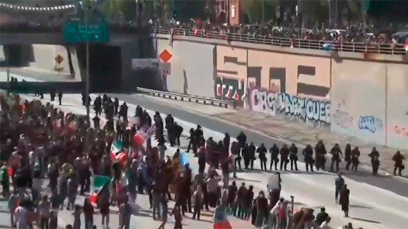 Declaran toque de queda en Los Ángeles 