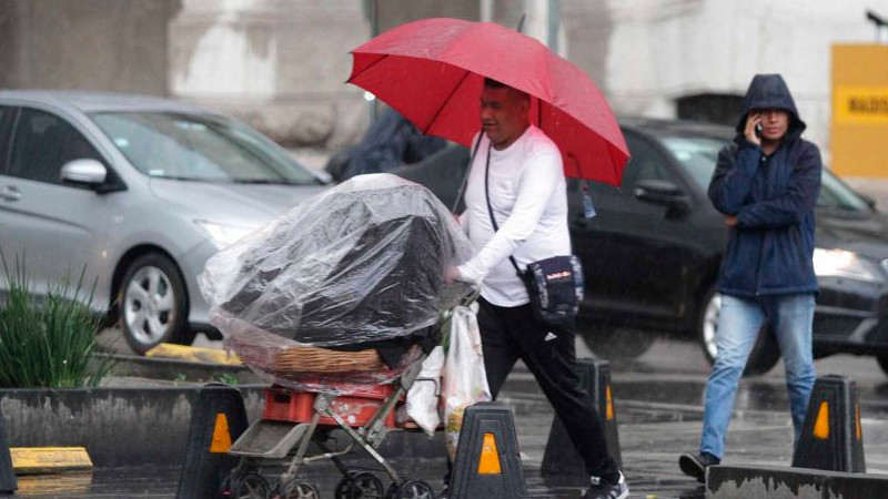 Temporal de lluvias afectará CDMX y Edomex por tres días	 