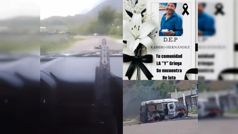 Los eligieron al azar: Se grabaron delincuentes antes de asesinar a choferes de Zitácuaro, Michoacán 